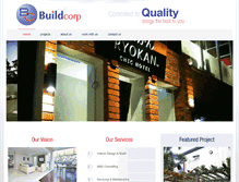 Tablet Screenshot of buildcorp.com.my